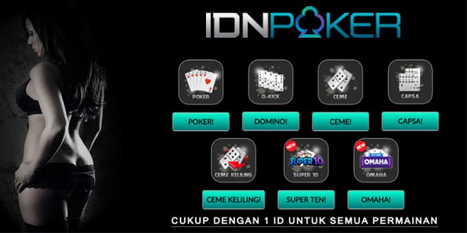 MEMILIH PERMAINAN YANG TEPAT DI SITUS IDN POKER ONLINE INDONESIA